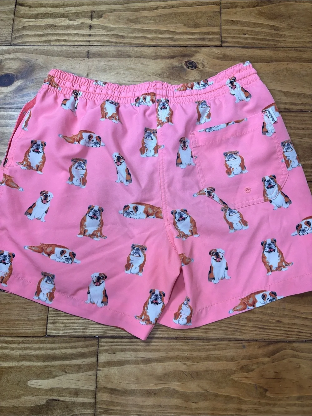 Chubbies Men’s Swim Trunks w/English Bulldog Best For Medium